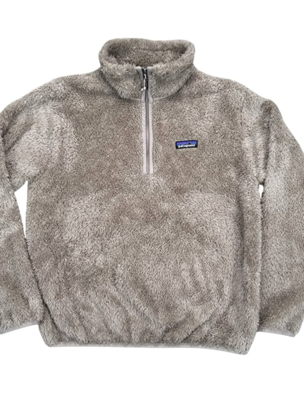 Patagonia Los Gatos 1/4 Zip Fleece Pullover Women's Small Oatmeal